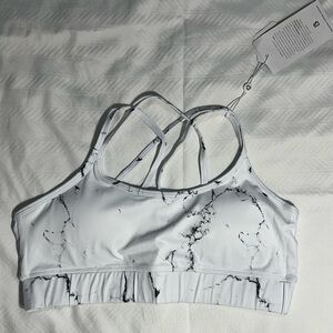 Buff bunny sports bra. Marble
